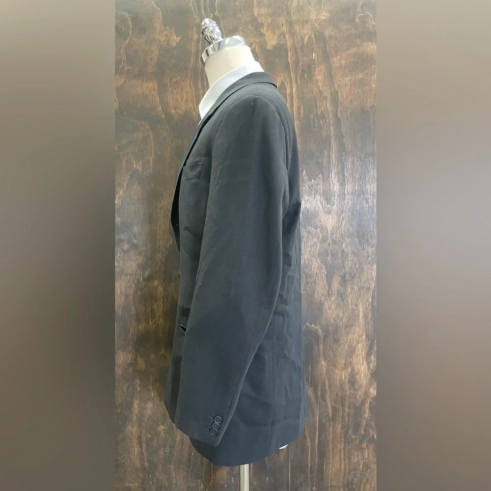 GIORGIO ARMANI LE COLLEZIONI Made in Italy Vintage Tonal Check 3-Btn Jacket 42 R